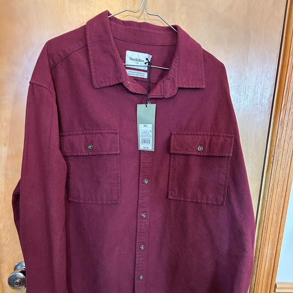 Goodfellow & Co. Men's Dress Shirt in Burgundy